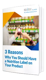 Guide on Importance of Nutrition Label for Food Products